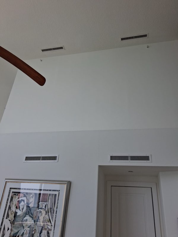 High ceilings and crisp cut lines throughout